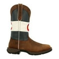 thumbnail image 2 of Durango Men's Colorado Flag Performance Western Boot Square Toe Brown 7.5 D(M) US, 2 of 7