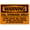 Warning Sign 4, variant on OSHA Warning Hot Will Result in Severe Burns Sign - 12×8 Inches, Metal, Wall or Fence Workplace Safety Decor