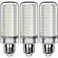 thumbnail image 1 of Bombillas LED de 26 W, Bombilla Incandescente Equivalente a 200 W, 3000 Lm, Blanco Frío 6000 K, Bombillas de Rosca Edison E27, 3 Piezas [Clase de eficiencia energética E], 1 of 5