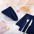 thumbnail image 1 of YAOMOBB Napkin Elegant Satin Dinner Napkin for Dining Table Decoration, 1 of 6