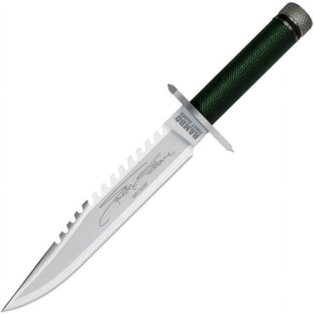 Rambo First Blood Stallone Signature Mini Bowie 5.75 Fixed Blade Knife