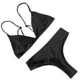 thumbnail image 2 of TopLLC Haut de Bikini Rehausseur pour Femme Haut de Maillot de Bain Dos Nu Rétro Haut de Maillot Rembourré Tankini pour Femme Maillot de Bain, 2 of 4