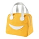 thumbnail image 1 of Almacenamiento Para El Almuerzo Sonrisa Poliéster Preservación Térmica Aislamiento De Enfriamiento Bolsa De Mano Bolsa De Almuerzo Contenedor Para Viajes De Oficina Picnic 23.5 * 20.5 * 14 Cm Bolsa Guardurnaity HA027859-02, 1 of 7