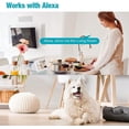 thumbnail image 4 of Vimtag Indoor 2.5K/4MP 2.4G WiFi Wired Plug-in Camera for Home Security/Pet/Dog/Cat/Baby with Phone App, 2-Way Audio/Night Vision, AI Human/Sound/Motion Detection, Support Alexa/Up to 512GB TF Card, 4 of 7