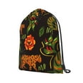 thumbnail image 5 of XMXT Unisex Drawstring Backpack for Women Men, Leopard Lizard Pattern Waterproof Gym Bag String Bags for Shopping Sport Travel, s, 5 of 8