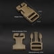 thumbnail image 4 of 2 hebillas de correa Molle para montaje en superficie, hebillas de chaleco Airsoft (arena) Ehuebsd Para estrenar, 4 of 9