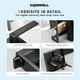 thumbnail image 4 of Manilla de puerta KNOBWELL, palanca de entrada resistente con llave, negro mate, 4 of 7
