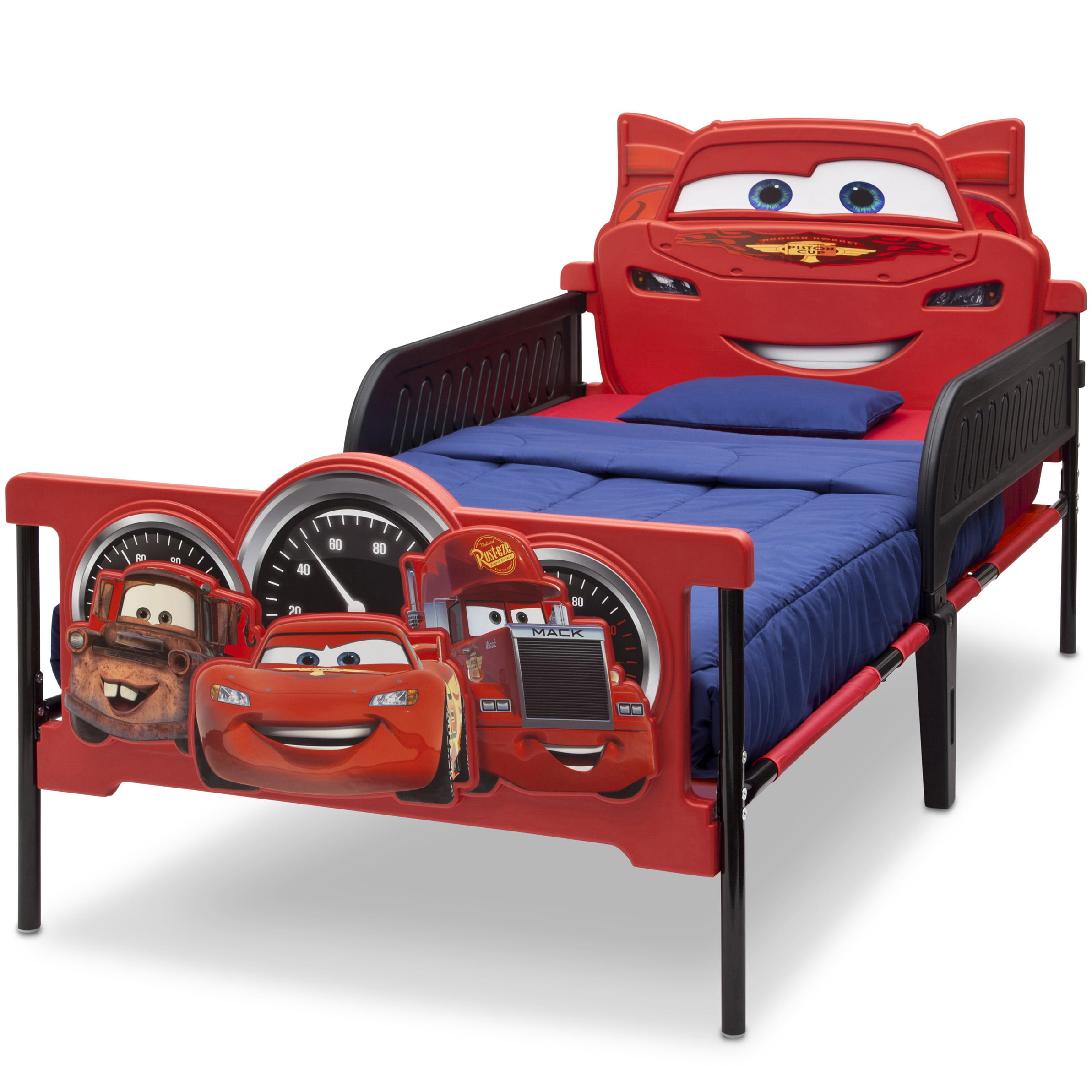 Disney Pixar Cars Plastic 3d Footboard, Disney Pixar Cars Twin Bed