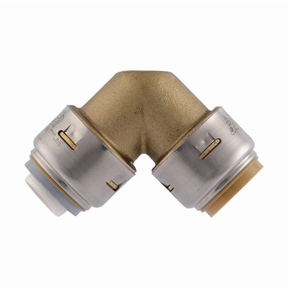 Sharkbite Max Adapter,Brass,3/4 in Size A Pipe Size UR4256