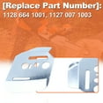thumbnail image 2 of Chain Adjust Tensioner Inner Guide Bar Plate For Stihl 044 MS440 046 MS460, 2 of 6