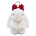thumbnail image 2 of Bunny Keychain with Tin - 5.1" Handmade Bunny Plush Keychain with Gift Tin Box, Soft Rabbit Bag Charm Pendant, Cute Fluffy Key Ring Accessory for Backpack Purse Keys Gift Idea, 2 of 13