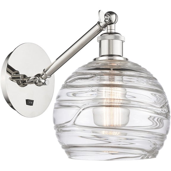 Innovations Lighting - Athens - 1 Light Wall Sconce In Industrial Style-12.38