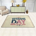 thumbnail image 3 of Coolnut Lightweight Non Slip Carpet Mats 60 x 39 inch (5'x 3'3"), Area Soft Rugs Floor Mat Rug Decoration for Kids Room Living Room Veterans Day, 3 of 6
