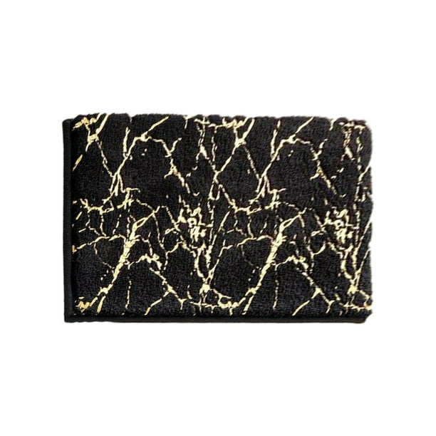 Yhmxh Alfombrillas de baño para baño Alfombra de baño Alfombras de baño absorbentes, antideslizantes, de espuma, lavables a máquina, de terciopelo suave, fáciles de secar. Decoración del baño