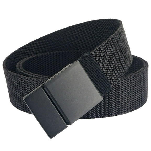 snowsong Golf Belts for Men,2024 New Men's Fashion Casual Solid Color Waist Cinching Easy to Wear Easy Buckle Adjustable Belt,Black Belt Men,Mens Belts Leather,Belt Men,(Clearance) Black A