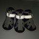 thumbnail image 3 of Botas para Perros Lluvia Antideslizantes Accesorios Botas de Goma Duradero - 4 Negro Salvador Zapatos de lluvia impermeables para mascotas, 3 of 10