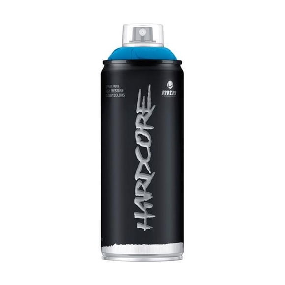Montana Colors 1863646 Peinture en Aérosol Hardcore Gloss de 11 oz, Bleu Neptune - 6 par Paquet