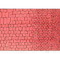 thumbnail image 1 of Ahgly Company Indoor Rectangle Solid Red Modern Area Rugs, 6' x 9', 1 of 4