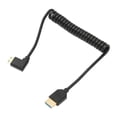 thumbnail image 3 of Cable de interfaz multimedia HD codo derecho Mini interfaz multimedia HD a cable de interfaz multimedia HD Chapado en oro 48 Gbps para teléfono celular para cámara de video Crtynell Otros, 3 of 8