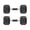 15 lb, Pair, variant on HANDBODE Hex Rubber Dumbbells, Non-Slip Handle Design for Secure & Comfortable Grip, Hand Weights for Strength Training and Home Gym / Pair of 17.5 lb
