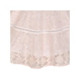thumbnail image 6 of Flower Girl Dress Lace Blush Pink Bell Sleeve Party 6, 6 of 7