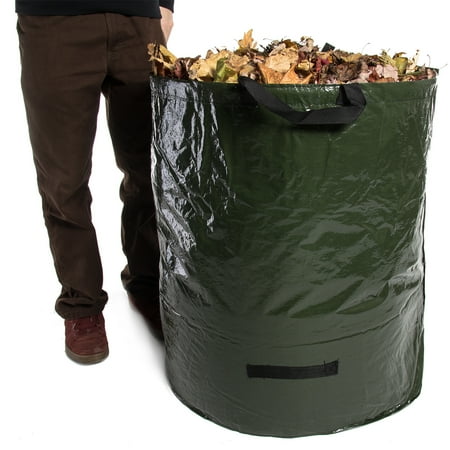Large 72 Gallon Garden Bag Reusable Collapsible Leaf Collection Lawn Cleanup Yard Wastecomposting Large 72 Gallon Garden Bag Reusable Collapsible Leaf Collection Lawn Cleanup Yard Wastecomposting