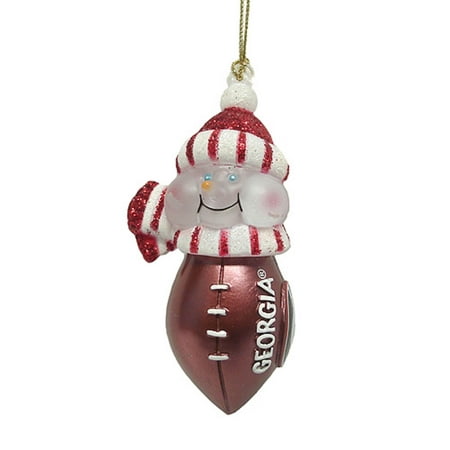 ncaa georgia bulldogs lighted led football snowman ncaa georgia bulldogs lighted led football snowman