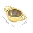 thumbnail image 4 of Tea Strainers with Drip Bowl Stainless Steel Tea Infuser Set Tea Filter with Double Wing Handles, 4 of 4