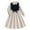 1-Navy117, variant on Byoo Little Girls' Preppy Two-Piece Dress Collared Shirt with Vest Flared Skirts Elegant School Gown,Navy