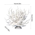 thumbnail image 3 of Cififendec Artificial Coral Aquarium Ornament, 6.29"×5.9", Realistic Reef Decor Suitable for Underwater Seabed, Fish Tank Landscape Beautifying Arrangement Use, 3 of 5