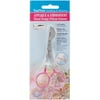 "Applique and Embroidery Floral Design Scissors, 4-3/4"""