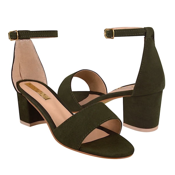 SANDALIAS DAMA STYLO 3008 SUEDE VERDE Stylo 3008