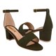 thumbnail image 1 of SANDALIAS DAMA STYLO 3008 SUEDE VERDE Stylo 3008, 1 of 4