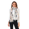 thumbnail image 2 of FORMRS Womens Scarf Winter Soft Long Big Warm Shawls Wrap Tassel Scarves, Cartoon Gray Houses, 2 of 9