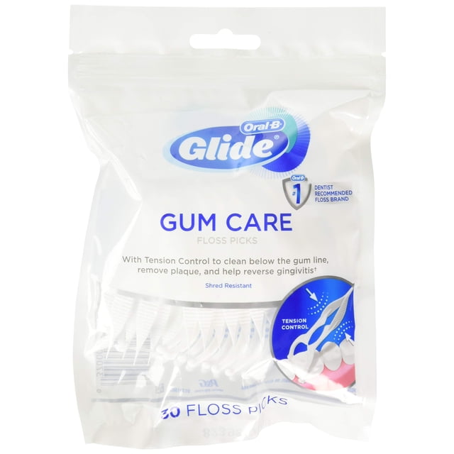 Floss Picks Glide Pro-Health Advanced 30 unidades, 30 unidades (x2)