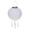 thumbnail image 1 of Lámpara de farol de nylon solar Lámpara colgante impermeable Decoración del festival (Blanco), 1 of 6