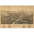 thumbnail image 1 of 24"x36" Gallery Poster, map of Greene, New york 1890, 1 of 1