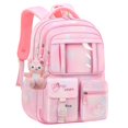 thumbnail image 3 of Mochila para estudiantes de escuela primaria, para niñas, de moda, ultraligera, con reducción de carga, protección para la columna, de gran capacidad, mochila para niños de 1.º a 6.º grado., 3 of 4