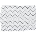 thumbnail image 4 of American Baby Company 2 Pack Printed 100% Cotton Knit Fitted Contoured Changing Table Pad Cover - Compatible with Mika Micky Bassinet, Gray Stars and Zigzag, for Boys and Girls, 4 of 8