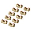 Pack De 30 Tuercas De Unión Redondas M4x0.7mm - Longitud 30mm, Acero Al Carbono, Para Conectar Barras Roscadas