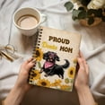 thumbnail image 3 of Proud Dachshund Mom Happy Mother's Day with Love Spiral Bound Journal Wiener Dog Lover Gifts Idea 5x7in Spiral Notebook - 02003, 3 of 5