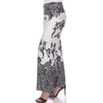 thumbnail image 5 of White Mark Women's Floral Paisley Printed Palazzo Pants, 5 of 5