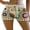 Creamy White, variant on Women Swimsuit Crochet Shorts Y2k Hollow Out Knit Floral Patchwork Boho Short Pants Beach Coverup Drawstring Bottoms