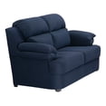 thumbnail image 4 of Sala 3-2 TRINITY Kendra ( Sofá, Love Seat ) Azul Para Sala, 4 of 10