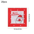 thumbnail image 3 of YIKA Christmas Decoration Christmas Paper Napkins Disposable Painted Napkins Festive Decorative Paper Napkins Suitable For Christmas Table Decorations Birthdays Party Supplies 20pc, 3 of 6