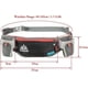 thumbnail image 2 of Hydration belt for men and women with 2 water bottle waist bag for adjustable stabilizing waist bag black, 2 of 5