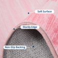 thumbnail image 4 of Hasoo 9' x 12' Pink Scalloped Washable Neutral Area Rug for Living Room Modern Geometric Accent Throw Carpet for Bedroom Non-Slip Floor Cover Room Home Decor, 4 of 7