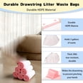 thumbnail image 5 of Heavy Duty Litter Box Liners Compatible with & Automatic Litter Box, Extra Large Self-Cleaning Cat Litter Box Bags Leak-Proof Drawstring Design Waste Bags for Home Use, White, 5 of 6