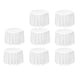 thumbnail image 1 of Paquete de 8 Manteles Redondos Manteles Desechables Blancos de 84 Pulgadas Manteles Redondos de PláStico Impermeables PEVA (Blanco), 1 of 5