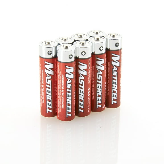 8 AAA MASTERCELL ALKALINE BATTERY